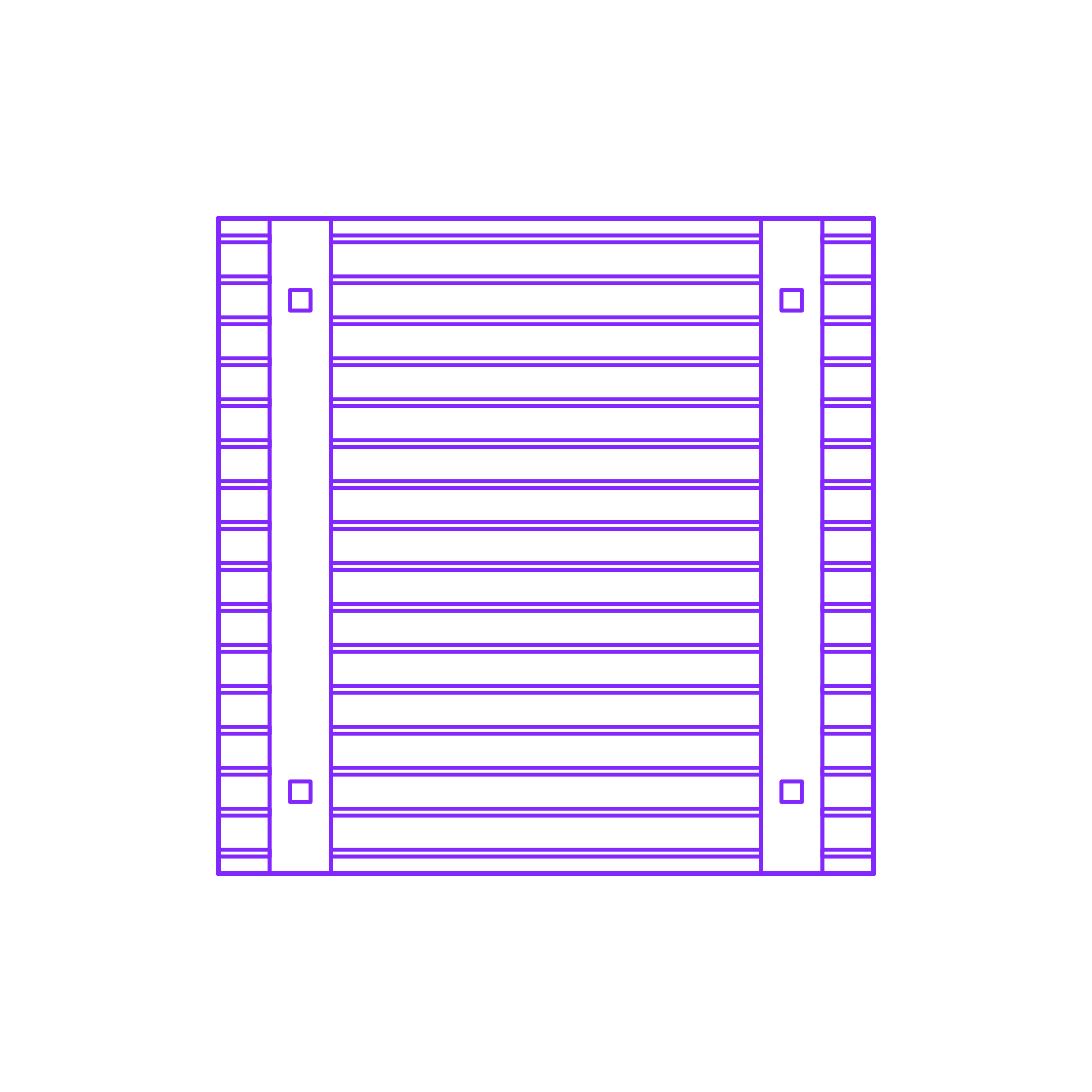 Buildings Concrete Floor Systems One Way Band Slab Joist Outline Icon Svg Set Free Vectors